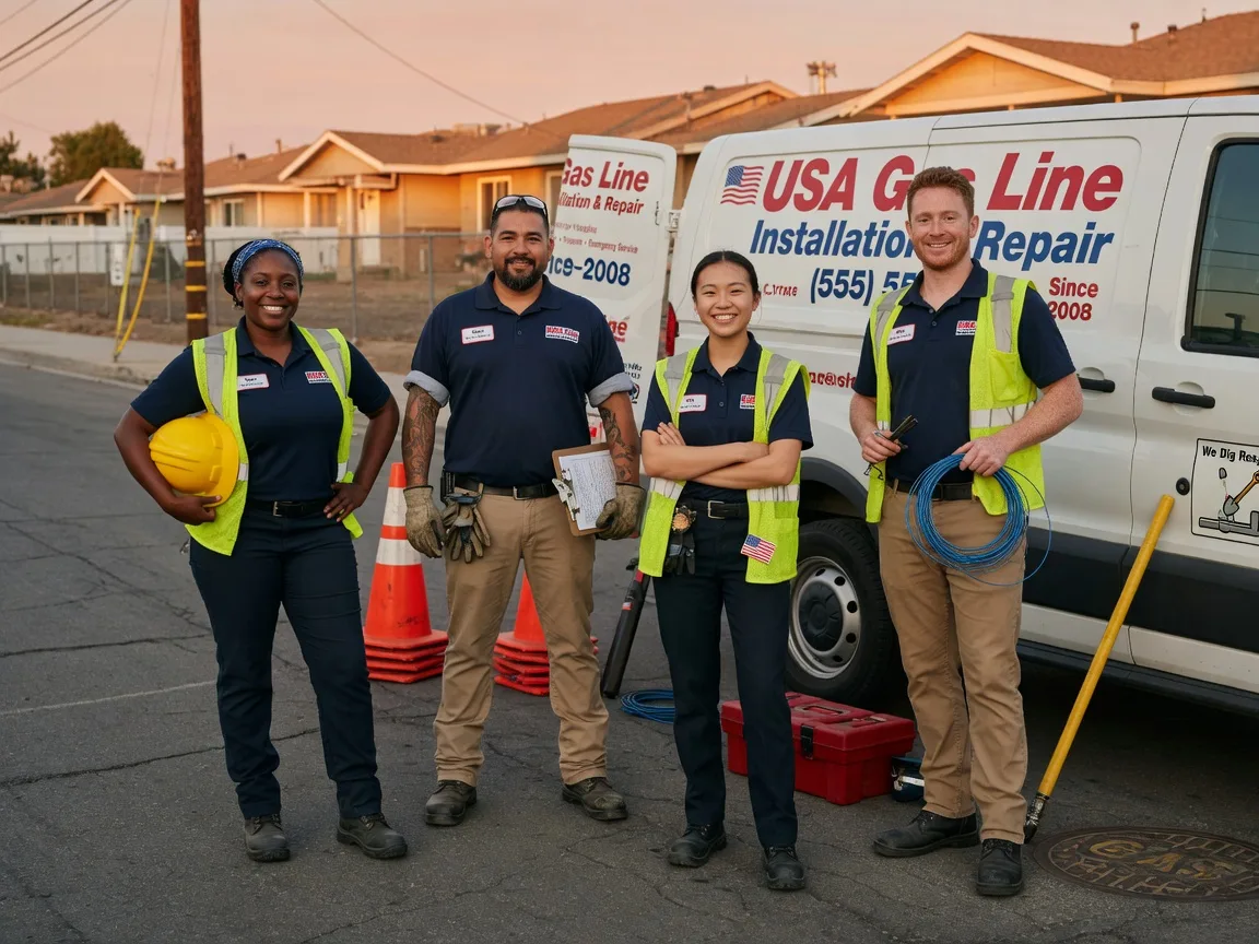 Gas Line Installation company in Minersville, PA